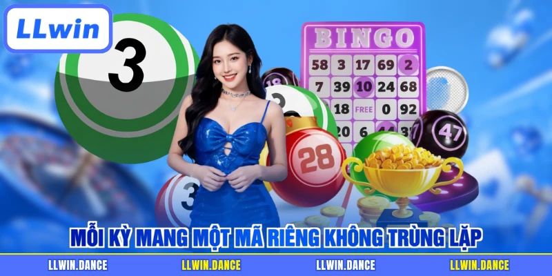 Mỗi kỳ mang một mã riêng không trùng lặp