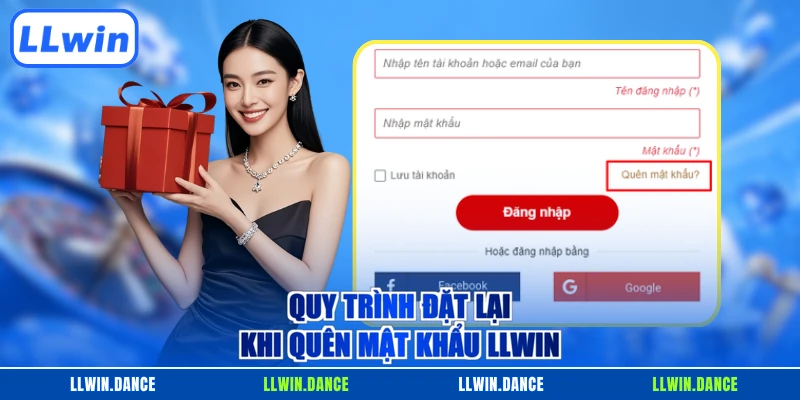 Quy trình đặt lại khi quên mật khẩu LLWIN
