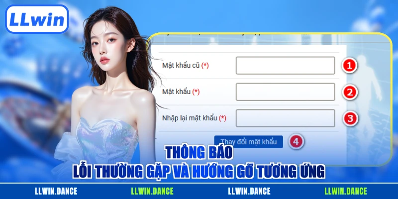 Thông báo lỗi thường gặp và hướng gỡ tương ứng